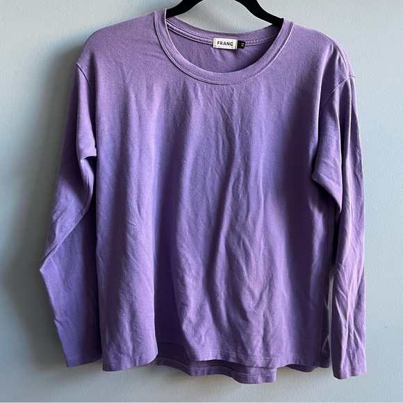 Franc The Box Tee Longsleeve in Lilac XS - Picture 2 of 5